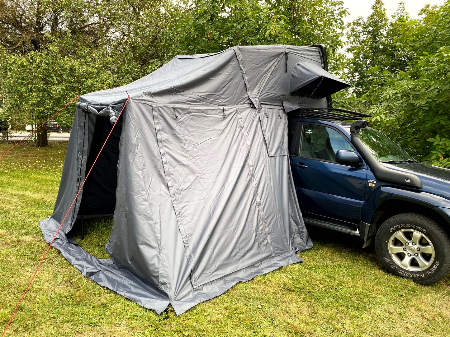 Extension for Rooftop tent CLASSIC FOLD 1600 Grey