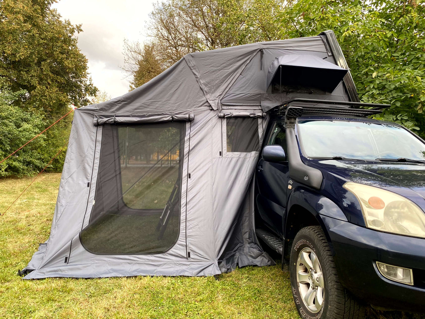 Extension for Rooftop tent CLASSIC FOLD 1600 Grey