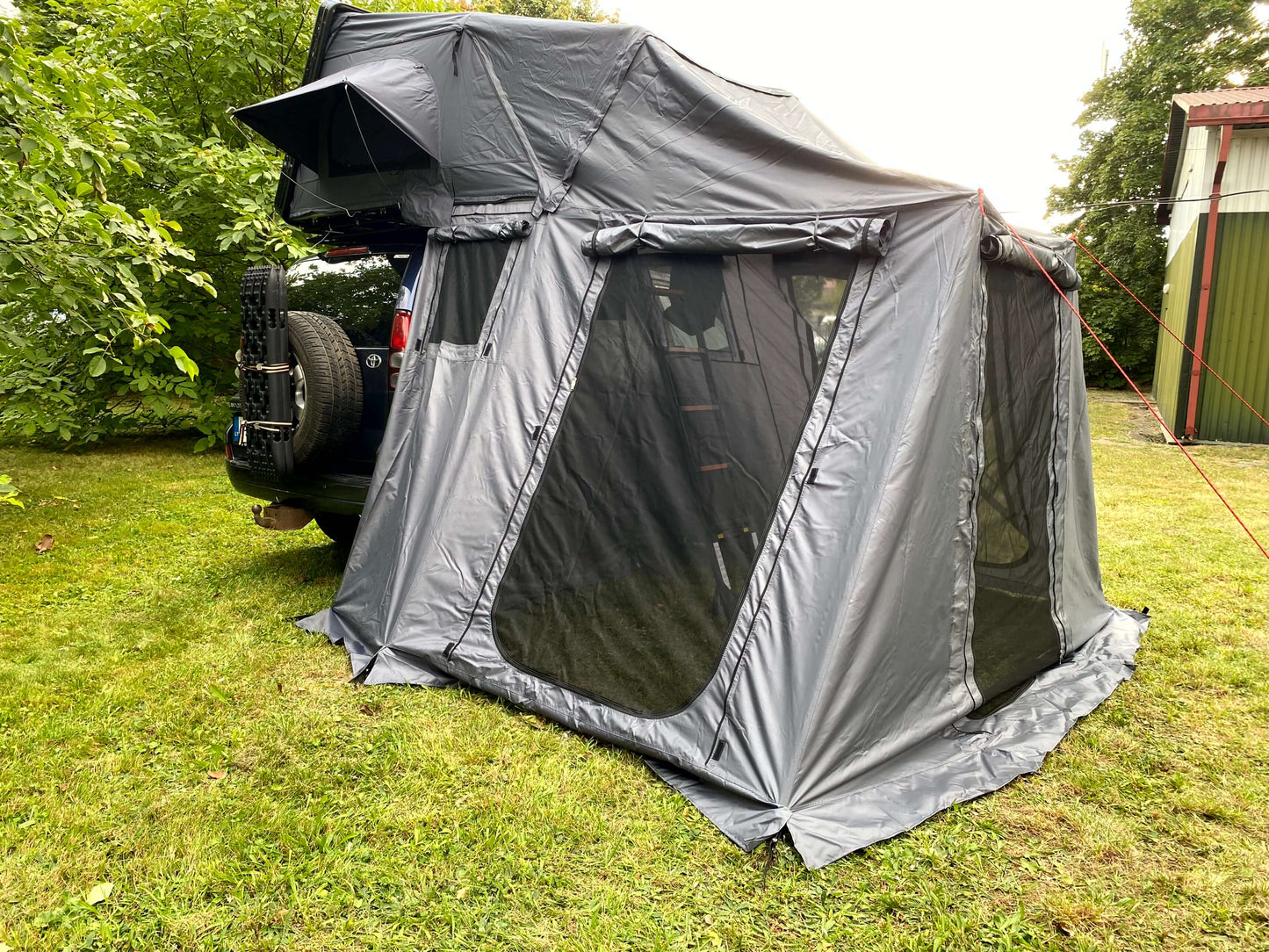 Extension for Rooftop tent CLASSIC FOLD 1600 Grey